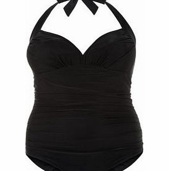 Inspire Black Halterneck Swimsuit 3082234