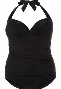 New Look Inspire Black Halterneck Swimsuit 3082235