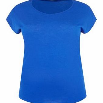Inspire Blue Plain T-Shirt 3269615