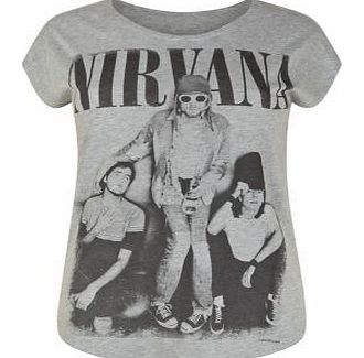 Inspire Grey Nirvana Photo T-Shirt 3297534