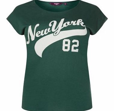Inspire Teal New York 82 T-Shirt 2975794