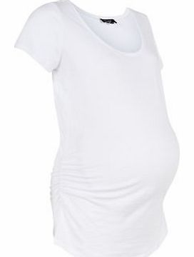 Maternity White Short Sleeve T-Shirt 3245112