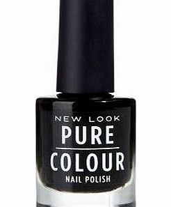New Look Pure Colour Black Nail Polish 3260101