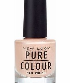 New Look Pure Colour Shell Pink Metallic Nail Polish