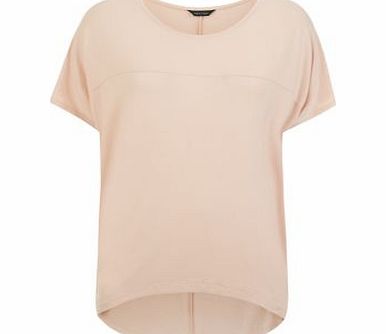 Shell Pink Plain Oversized T-Shirt 3321378