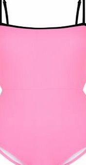 New Look Teens Neon Pink Swimsuit 3477906