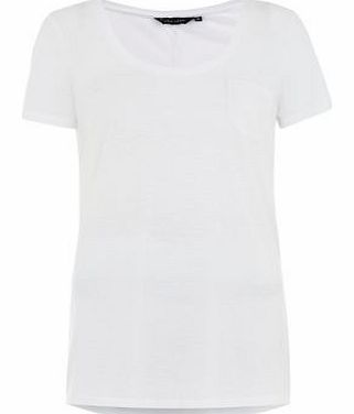 White Seam Back T-Shirt 3209511