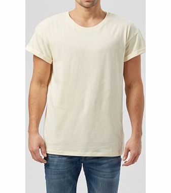 New Look Yellow Roll Sleeve T-Shirt 3364762