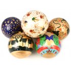 New Overseas Traders Classic Bauble 3` - pack of 6 assorted