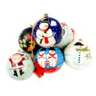 New Overseas Traders Fun Bauble 2` - pack of 6 assorted