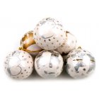 New Overseas Traders White Bauble 2` - pack of 6 assorted