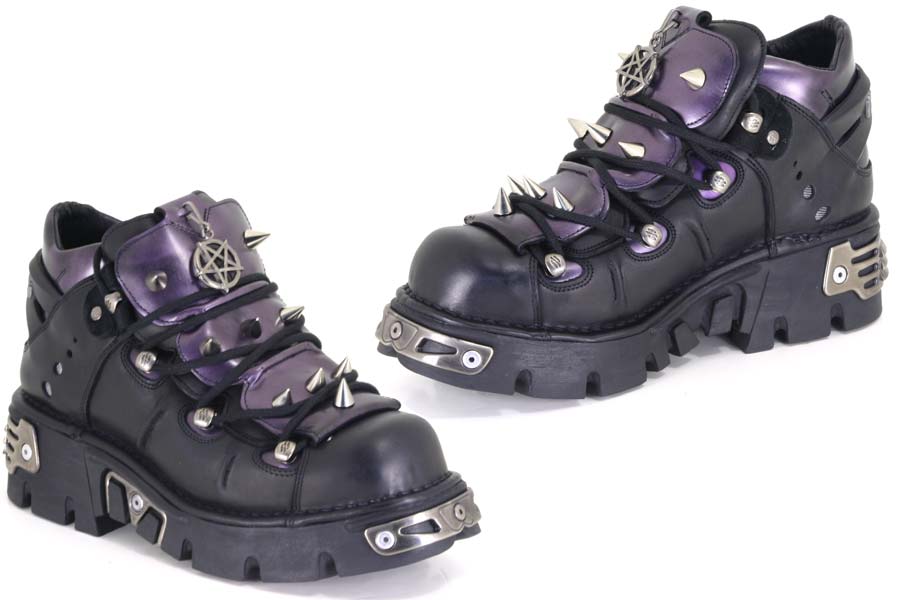New Rock Boots - 110 - Purple