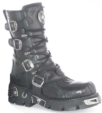 PRE ORDER - New Rock Boots - 591 - Black