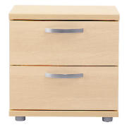 Bedside Chest, Maple Effect