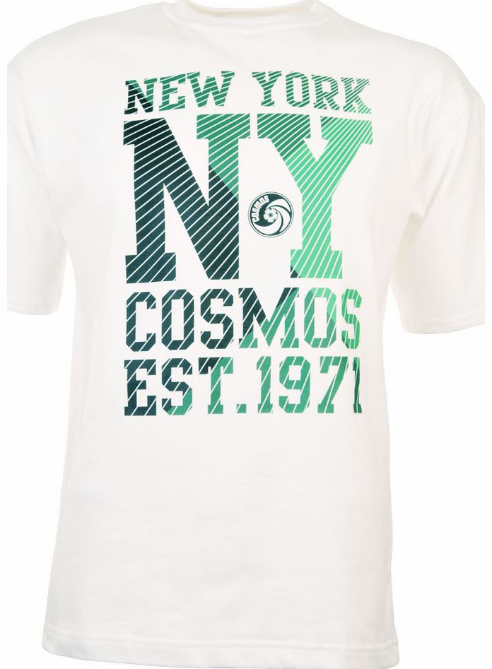 New York Cosmos Established 71 T-Shirt - White