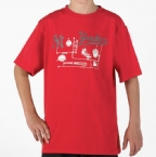 NYY Junior Graphic T-Shirt Red