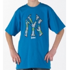 NYY Junior T-Shirt Blue