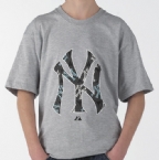 NYY Junior T-Shirt Grey