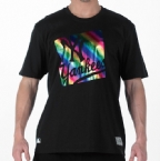 NYY Mens Boxed NY Print T-Shirt Black
