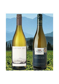 New Zealand Sauvignon 12-bottle case of Cloudy Bay 2008 and Forrest 2007, 6 bottles of each
