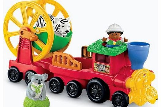 NewBorn, Baby, Fisher-Price Little People Zoo Talkers Animal Sounds Zoo Train New Born, Child, Kid