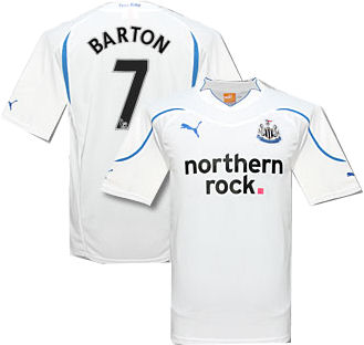 Adidas 2010-11 Newcastle 3rd Shirt (Barton 7)
