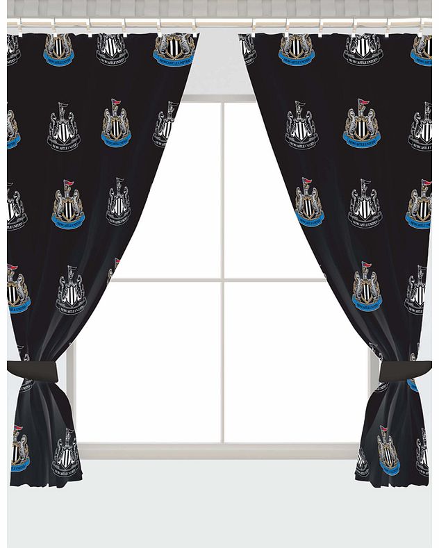 Newcastle United FC Crest Curtains