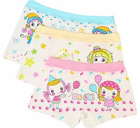 Summer Baby Underwear Bamboo Fiber Cartoon Kid Girls Shorts
