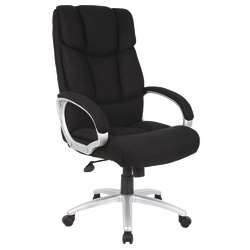 Helsinki Fabric Executive Chair - Black