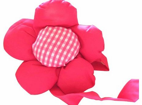 (TM) 1 Pair Fashion Cute Flower Shape Tie Backs Window Curtains Holder Clamp For Nursery Bedroom Girls Room-Roseo