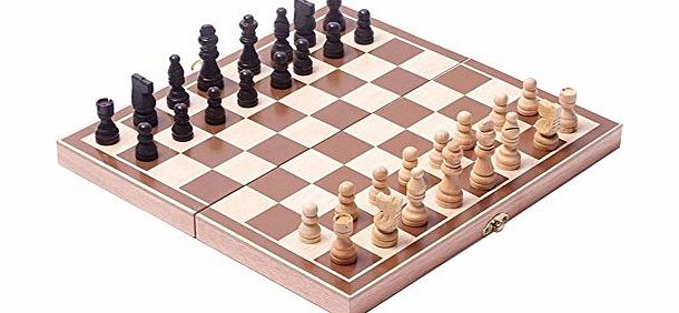niceEshop (TM) Brand New Wooden Chess Set