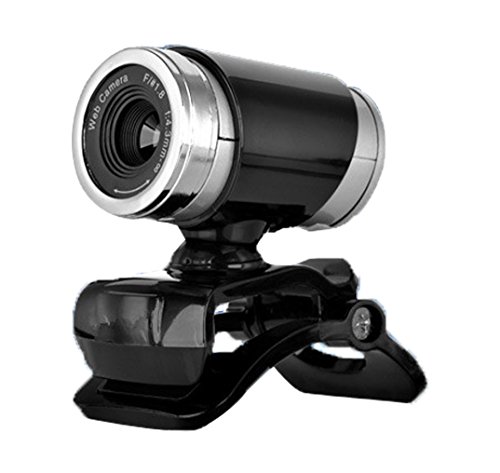 niceEshop (TM) Telescope Shape 5.0 Mega Pixel Night Vision Webcam PC Laptop Camera with Built in Microphone Supports Windows 2000 XP Vista/7/8