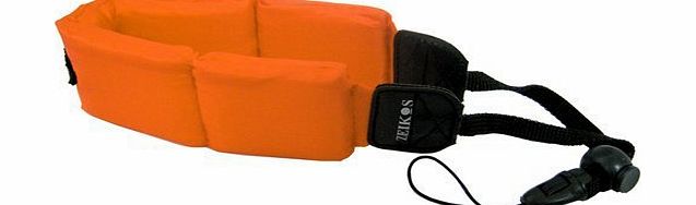 niceEshop TM) For UnderWater/WaterProof Cameras Orange ST-6R Foam Floating Camera Wrist Strap