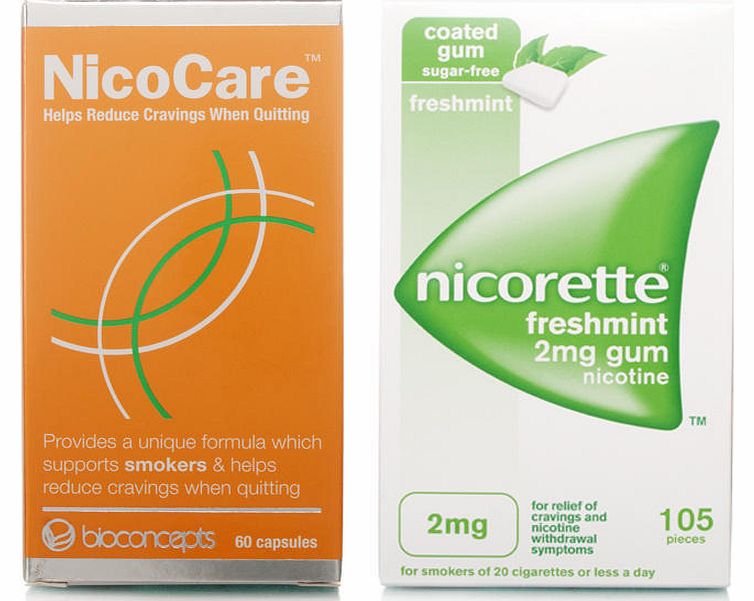 Freshmint Gum 2mg (4x105) & NicoCare