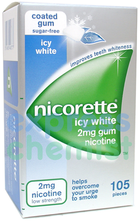 Gum 2mg Icy White (105)