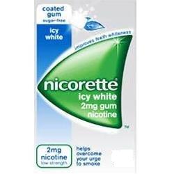 Nicorette icy white 2mg Gum 210 Pieces