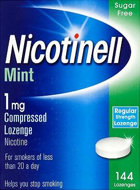 Nicotinell, 2041[^]10086628 Mint 1mg Lozenge - 144 lozenges