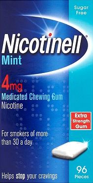 Nicotinell, 2041[^]10014322 Mint 4mg Medicated Chewing Gum