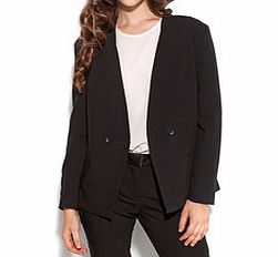 NIFE Black double-breasted blazer