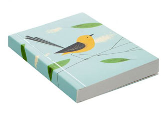 Nigel`s Eco Store Birdy Notebook - Wagtail
