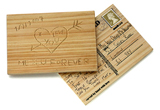 Nigel`s Eco Store Carve Your Own Card - sustainable wooden