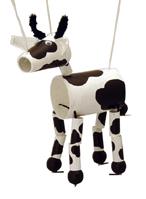 Cow Puppet Kit - everything you need to make a