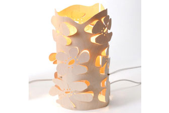 Nigel`s Eco Store Floral Birch Table Light