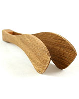 Nigel`s Eco Store Oak Tongs - your salad deserves nothing less