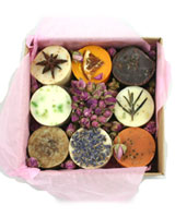 Nigel`s Eco Store Organic Soap Gift Box (set of 9) - a rich lush