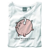 Pigs White Eco T-Shirt - light soft and silky