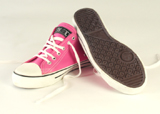 Nigel`s Eco Store Pink Low Cut Sneakers - organic  eco friendly
