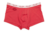 Nigel`s Eco Store Red Hot Eco Pants for Men - sexy organic cotton