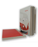 Nigel`s Eco Store Retro Recycled A5 Notepads - scrapbook diary
