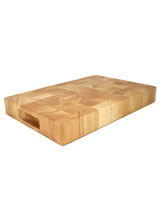 Nigel`s Eco Store Rubber wood chopping board - a tough board that